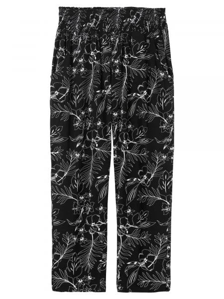 SHEEGO Pantaloni negru alb