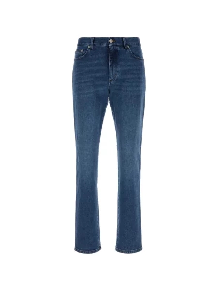 Blugi Zegna stretch albastru