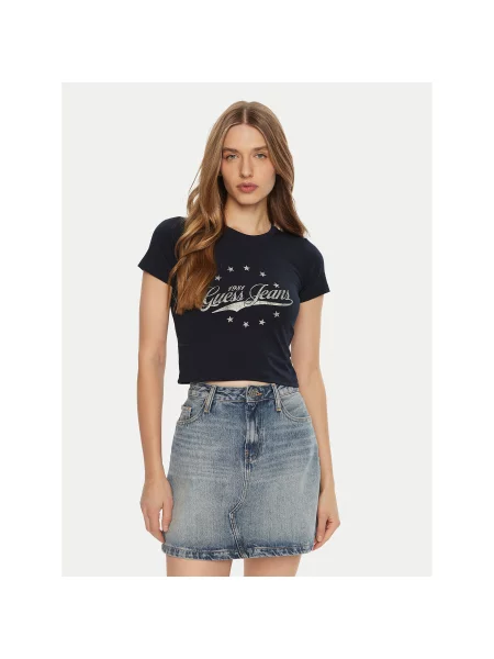 Majica Guess Jeans modra