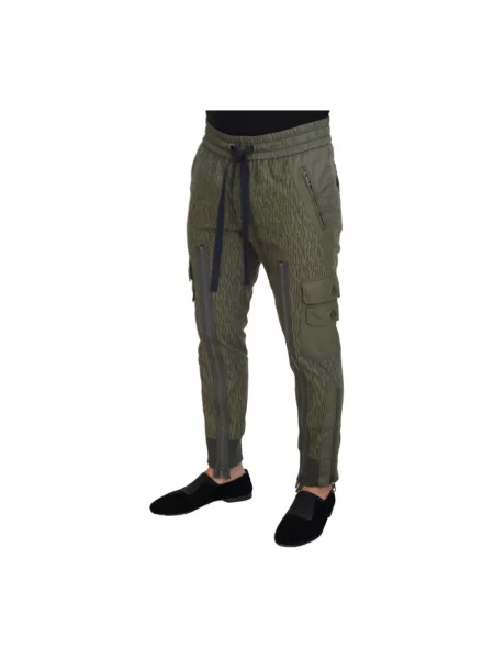 Spodnie Dolce And Gabbana zielone