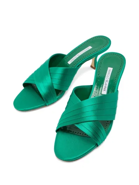 Sandale Manolo Blahnik verde