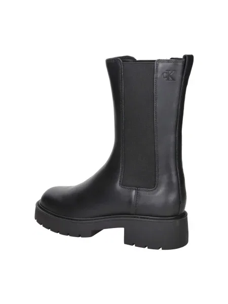 Pantofi Calvin Klein Jeans din piele chunky negru
