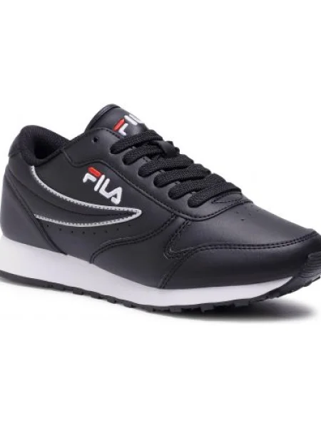 FILA Rövid szárú sportcipők Orbit piros / fekete fehér