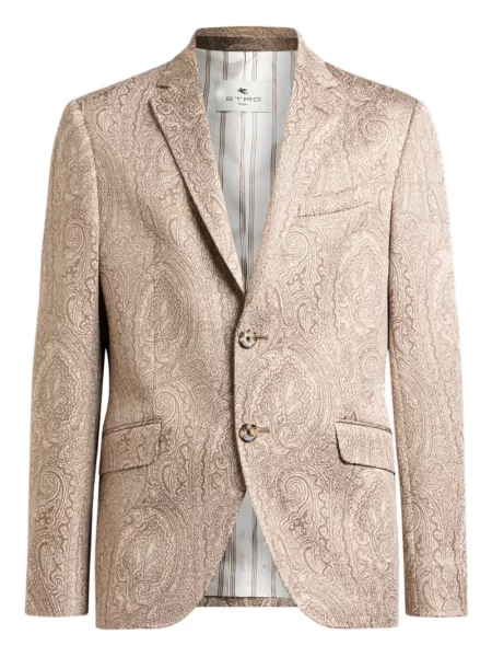 Geacă Etro cu model paisley din jacard