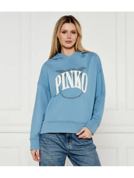 Pinko Hanorac MAKAMBA | Oversize fit albastru