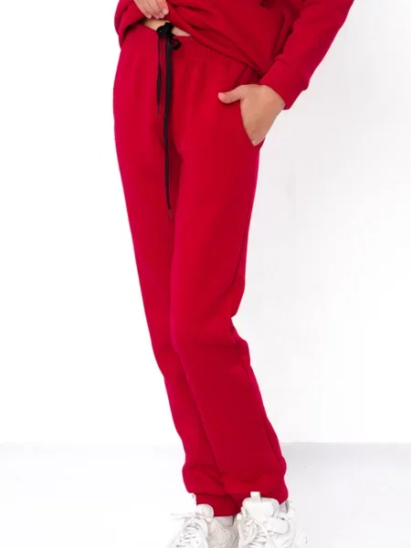 Дитячий Спортивний костюм Носи своє бавовна/поліестер червоний