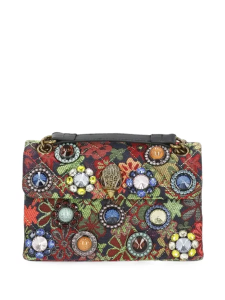 Geantă Kurt Geiger London cu model floral albastru