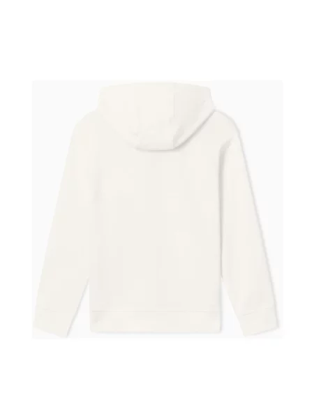 Bluza rozpinana z zamkiem błyskawicznym dwustronnym model FELPA' Armani Exchange beżowa