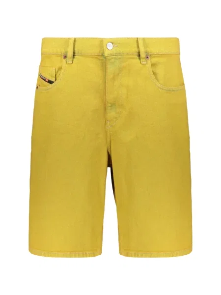 Džínové šortky Diesel žluté