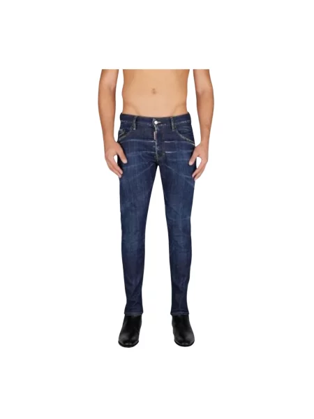 Jeansy Dsquared2 niebieskie