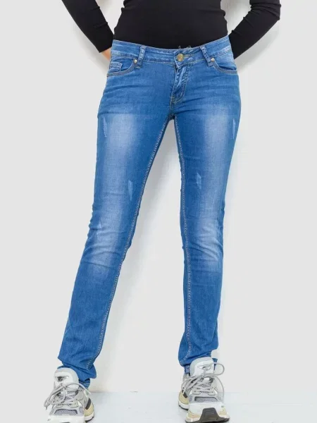 Завужені джинси Ager синій