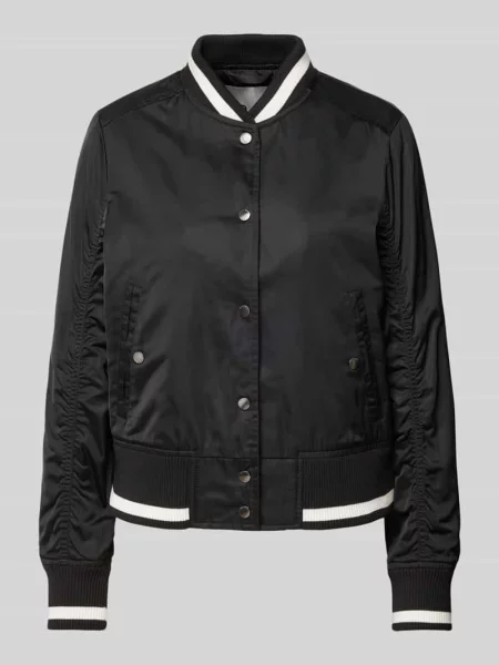Bomberka z listwą z zatrzaskami Iq Studio czarny