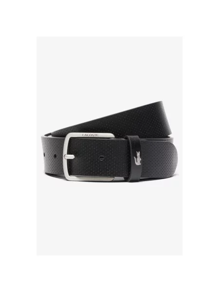 Lacoste Set de etui pentru carduri și curea negru
