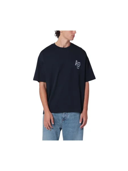 Koszulka A.p.c. niebieska