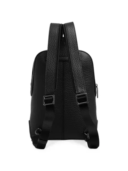 Rucsac The Bridge din piele negru