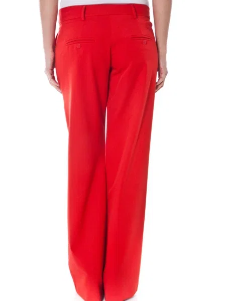 Pantaloni Denny Rose alb