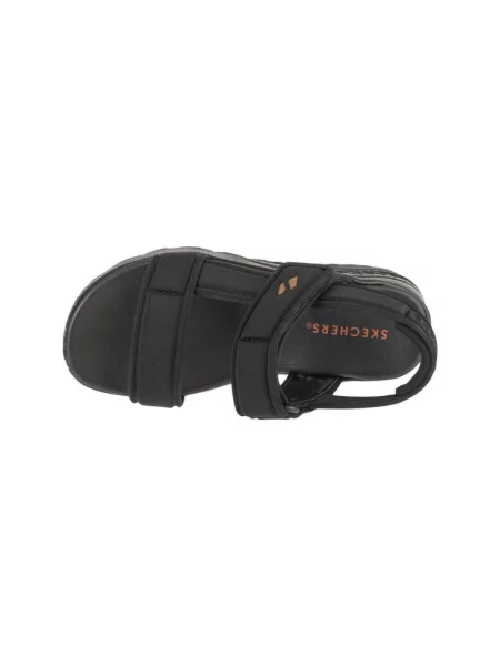 Sandále Skechers čierna