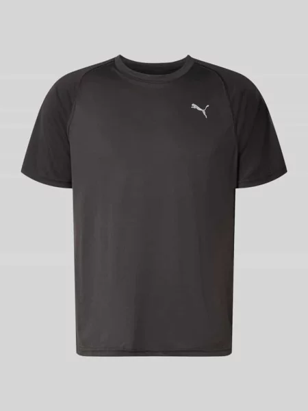 T-shirt z logo i okrągłym dekoltem Puma Performance czarna
