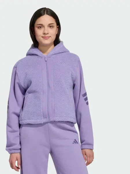 Детский свитер Adidas фиолетовый