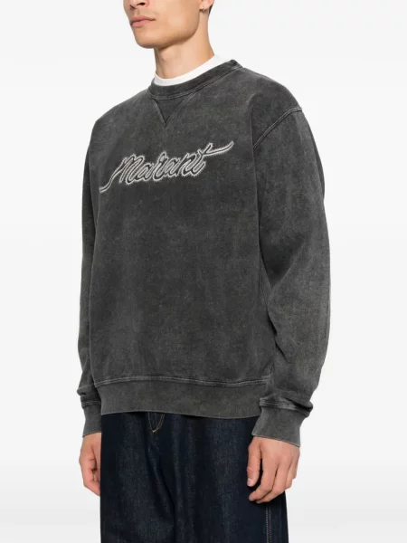 Hanorac Marant cu broderie gri