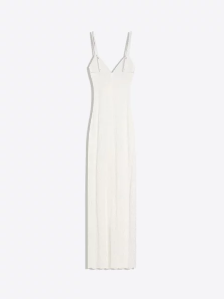 Bershka Rochie murdar alb