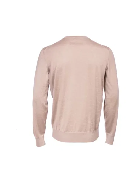 Sweter Zegna z kaszmiru beżowy