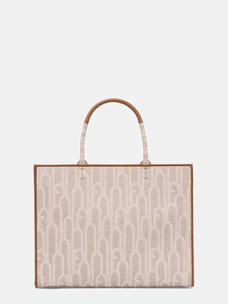 Furla torebka tote Opportunity L Tote beżowa