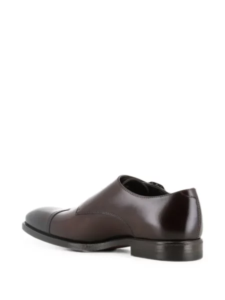 Pantofi monk Henderson Baracco cu bretele maro