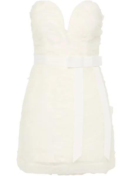 Rochie mini Rebecca Vallance de costum alb