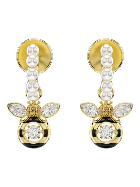 Swarovski kolczyki IDYLLIA żółte