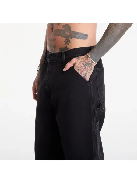 Carhartt WIP Single Knee Pant Mężczyźni Spodnie Carhartt WIP Size: czarny
