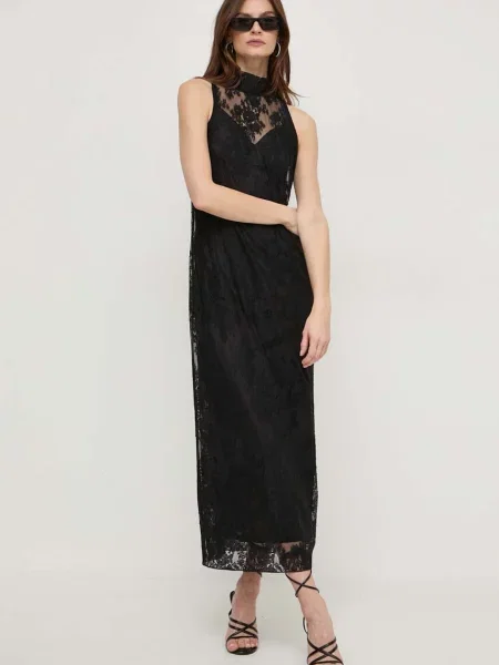 Сукня MAX&Co. maxi пряма чорний