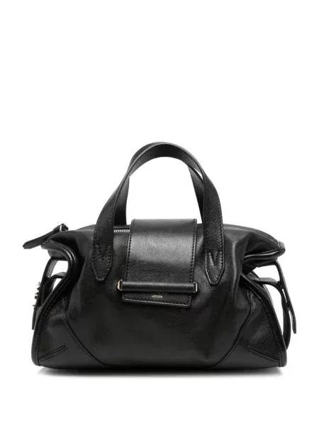 Bőr shopper táska Jimmy Choo fekete