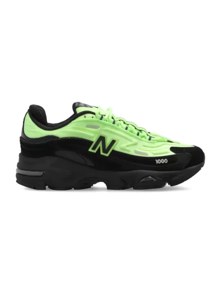 Sneakersy New Balance zamszowe zielone