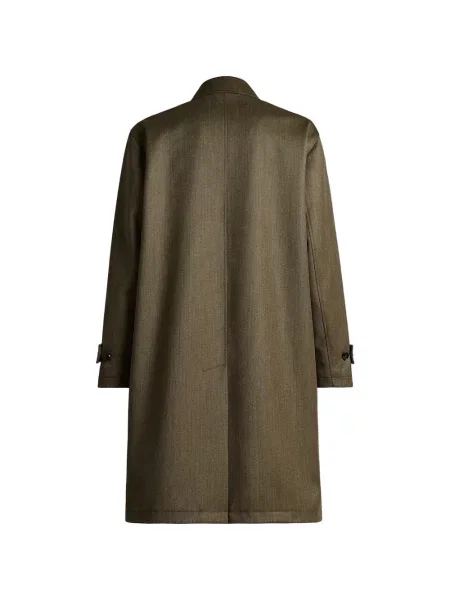 Palton Kiton de lână verde