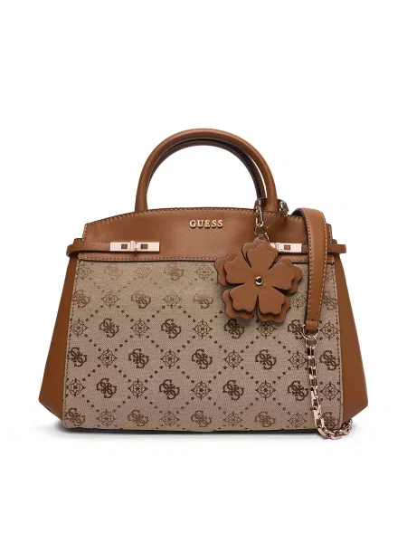 Guess Τσάντα Melinda καφέ