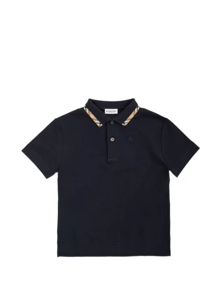 Koszulka polo dziecięca Burberry niebieska