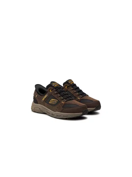 Sneakersy Skechers Oak Canyon hnedá