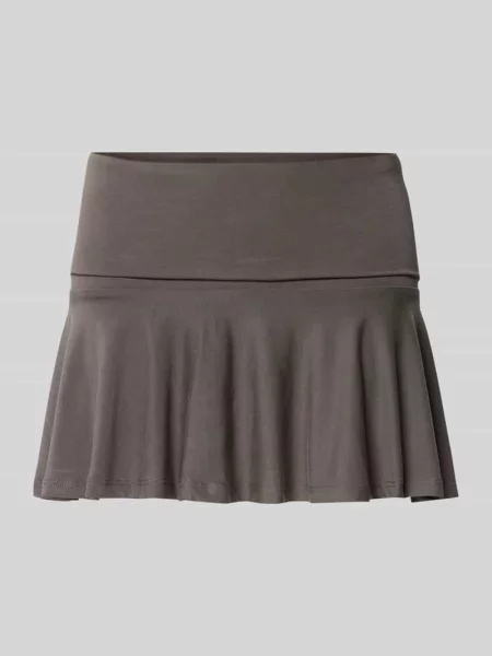 Spódnica mini z szerokim elastycznym pasem model ‘Elli’ Weekday