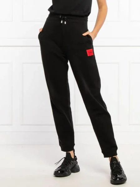 HUGO Pantaloni de trening Dachib negru