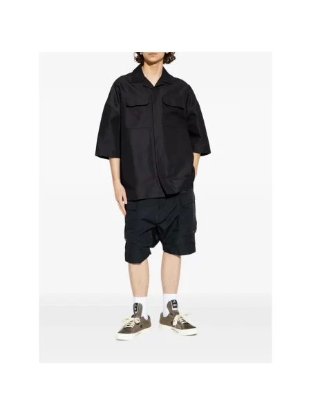 Koszula z krótkim rękawem Rick Owens czarna