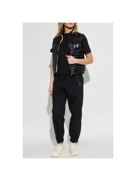 Koszulka Moncler z logo czarna