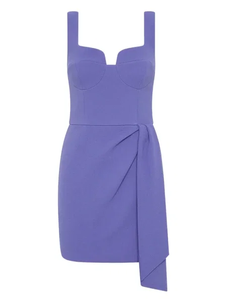 Rochie Rebecca Vallance drapată albastru