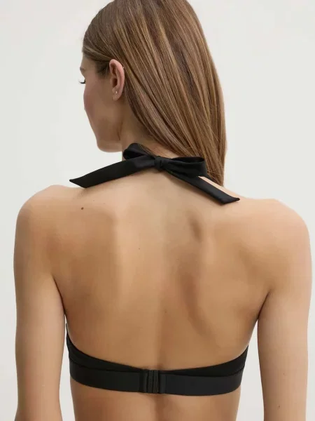Tommy Hilfiger Halter Rp fürdőruha felső fekete. Méret: XS fekete
