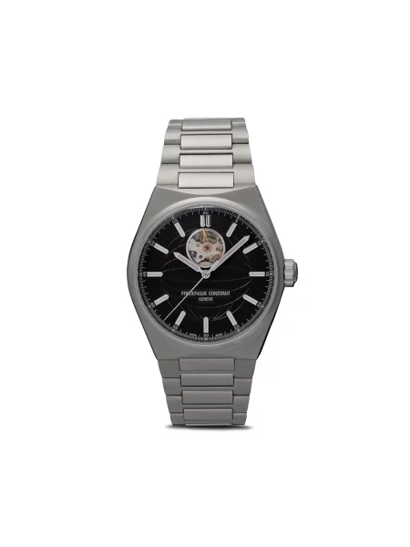 Ceas Frederique Constant cu motiv cu inimi negru