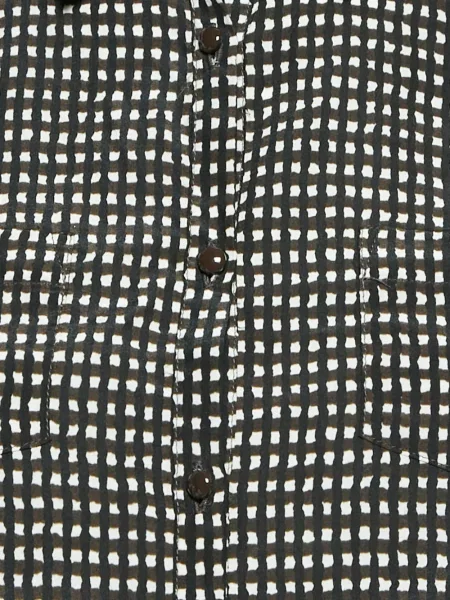 Bluză Max Mara în carouri negru