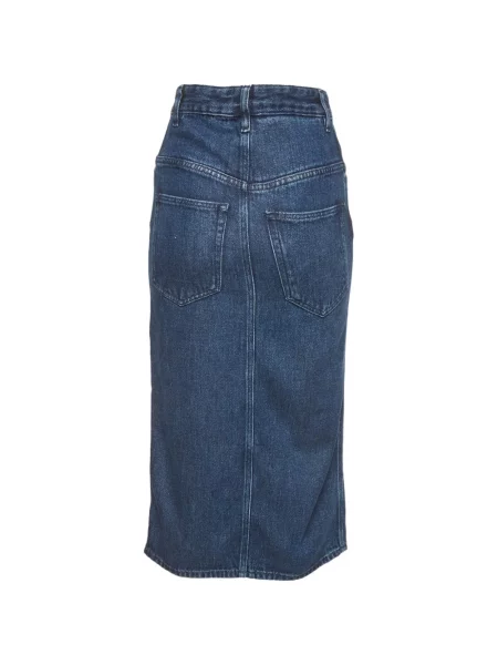 Fustă din denim Marant Etoile albastru