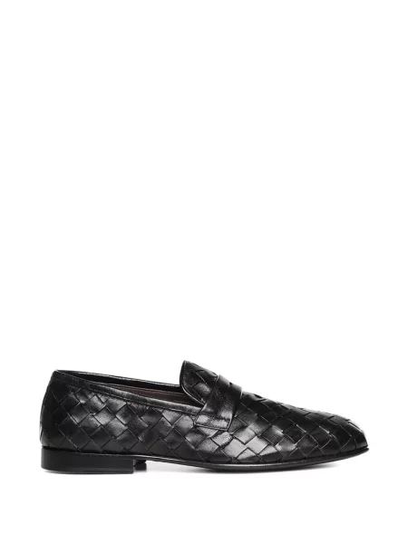 Pantofi loafer Galliano din piele negru
