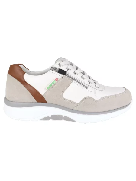Sneakersy Mephisto trekkingowe białe