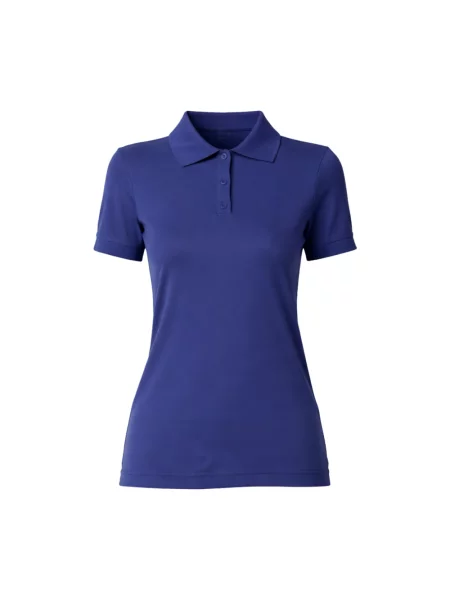 Polo Max Mara z krótkim rękawem niebieskie